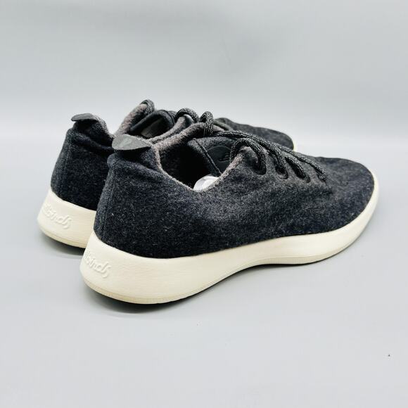 Allbirds Shoes Mens 10 Dark Gray Merino Wool Runners Casual Low Top Sneakers - Picture 7 of 11